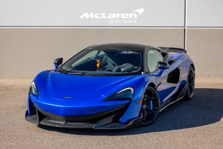 Used 2019 McLaren 600LT Base with VIN SBM13RAA1KW006498 for sale in Scottsdale, AZ